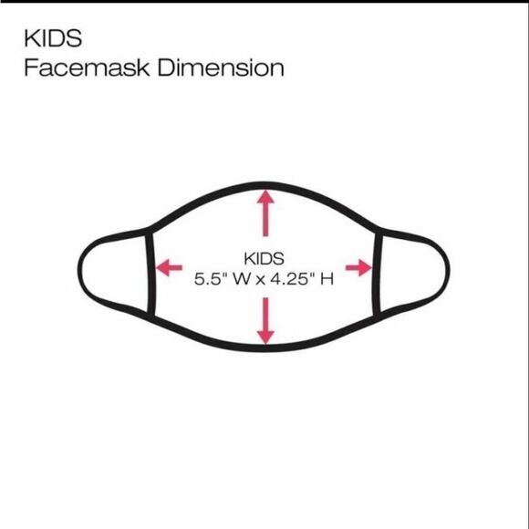 SALE Kids Unicorn Facemask - Picture 2 of 2